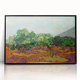 Van Gogh Olive Trees - Vibrant Impressionist Wall Art Canvas Print