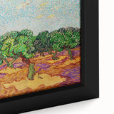 Van Gogh Olive Trees - Vibrant Impressionist Wall Art Canvas Print