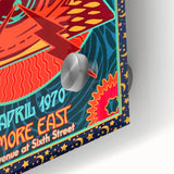 Pink Floyd 1970 Fillmore East Concert Poster - NYC