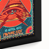 Pink Floyd 1970 Fillmore East Concert Poster - NYC