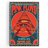 Pink Floyd 1970 Fillmore East Concert Poster - NYC