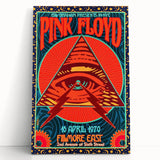 Pink Floyd 1970 Fillmore East Concert Poster - NYC