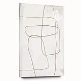 Contemporary Dining Art Pieces – Black and White Geometric Print