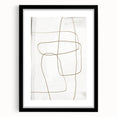 Contemporary Dining Art Pieces – Black and White Geometric Print