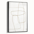 Contemporary Dining Art Pieces – Black and White Geometric Print