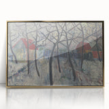 Expressionist Landscape - Trees in a Garden by Cyprián Majerník | Wall Art