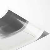 Dining Room Wall Decor – Bold Black and White Abstract Canvas