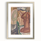 Expressionist Art - Bathing Women by Leo Gestel | Abstract Wall Art