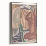 Expressionist Art - Bathing Women by Leo Gestel | Abstract Wall Art