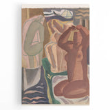 Expressionist Art - Bathing Women by Leo Gestel | Abstract Wall Art