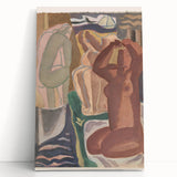 Expressionist Art - Bathing Women by Leo Gestel | Abstract Wall Art