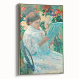 On a Balcony - Impressionist Portrait by Mary Cassatt