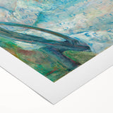 On a Balcony - Impressionist Portrait by Mary Cassatt