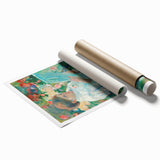 On a Balcony - Impressionist Portrait by Mary Cassatt