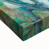 On a Balcony - Impressionist Portrait by Mary Cassatt