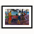 Modern Wall Art - I Raro Te Oviri by Paul Gauguin - Exotic Island Decor