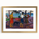 Modern Wall Art - I Raro Te Oviri by Paul Gauguin - Exotic Island Decor