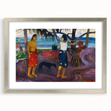 Modern Wall Art - I Raro Te Oviri by Paul Gauguin - Exotic Island Decor