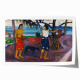 Modern Wall Art - I Raro Te Oviri by Paul Gauguin - Exotic Island Decor