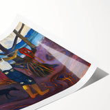 Modern Wall Art - I Raro Te Oviri by Paul Gauguin - Exotic Island Decor