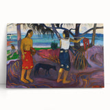 Modern Wall Art - I Raro Te Oviri by Paul Gauguin - Exotic Island Decor
