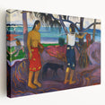 Modern Wall Art - I Raro Te Oviri by Paul Gauguin - Exotic Island Decor
