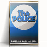 The Police 1980 Paradiso Concert Poster - Vintage Music