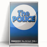 The Police 1980 Paradiso Concert Poster - Vintage Music