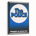 The Police 1980 Paradiso Concert Poster - Vintage Music