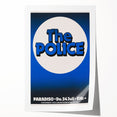 The Police 1980 Paradiso Concert Poster - Vintage Music