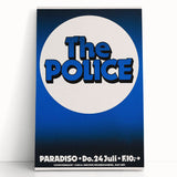 The Police 1980 Paradiso Concert Poster - Vintage Music