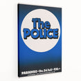 The Police 1980 Paradiso Concert Poster - Vintage Music