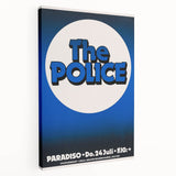 The Police 1980 Paradiso Concert Poster - Vintage Music