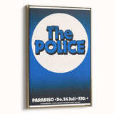 The Police 1980 Paradiso Concert Poster - Vintage Music