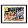 Expressionist Scene - Two Figures and a Horse by Leo Gestel | Wall Art