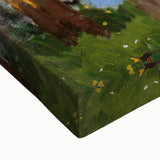 Monet Riverside Scene - Impressionist Wall Art Canvas Print