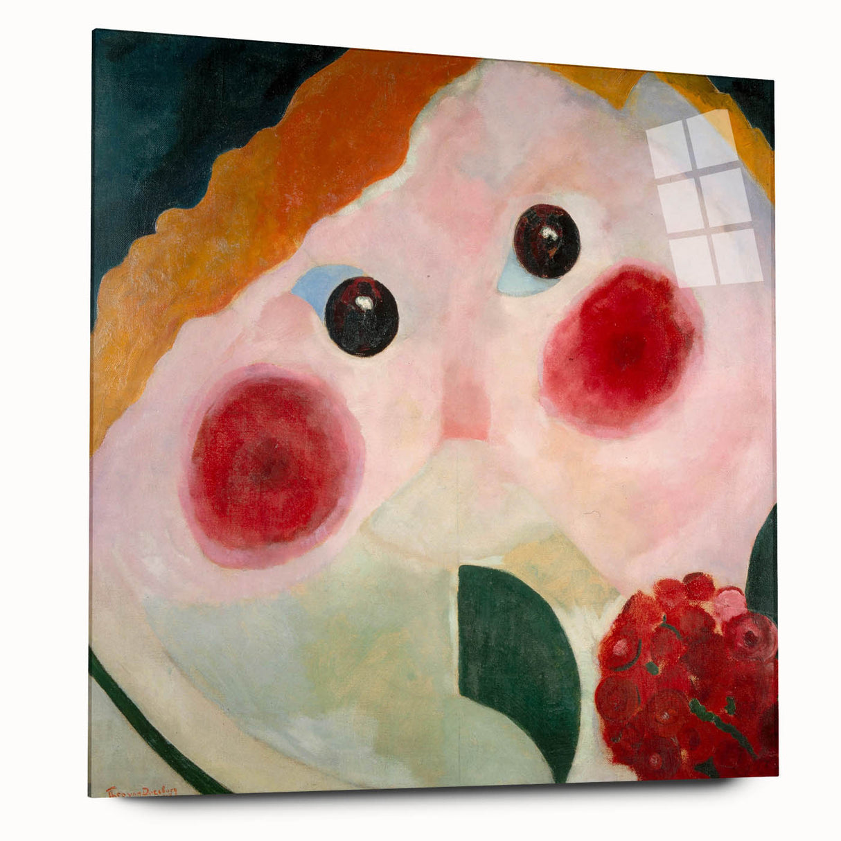 Contemporary Abstract Modern Art – Bold Minimalist Wall Art with Florals