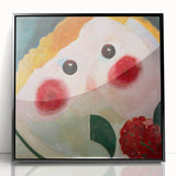 Contemporary Abstract Modern Art – Bold Minimalist Wall Art with Florals