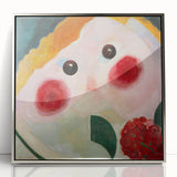 Contemporary Abstract Modern Art – Bold Minimalist Wall Art with Florals