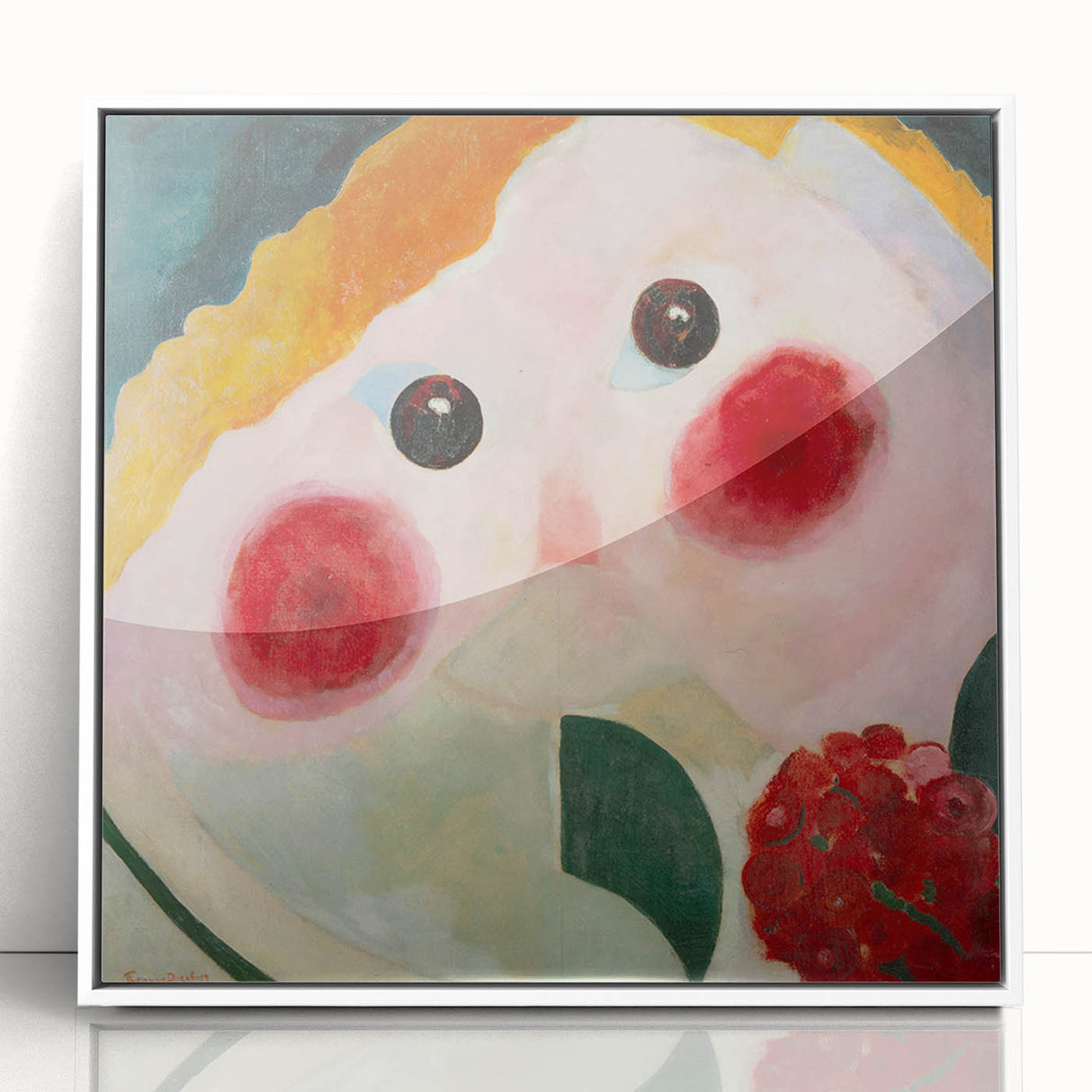Contemporary Abstract Modern Art – Bold Minimalist Wall Art with Florals