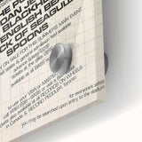 The Police Picnic 82 Concert Poster - August 13th, 1982