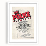 The Police Picnic 82 Concert Poster - August 13th, 1982