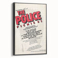 The Police Picnic 82 Concert Poster - August 13th, 1982