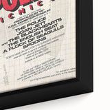 The Police Picnic 82 Concert Poster - August 13th, 1982