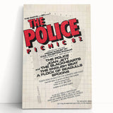 The Police Picnic 82 Concert Poster - August 13th, 1982
