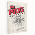 The Police Picnic 82 Concert Poster - August 13th, 1982