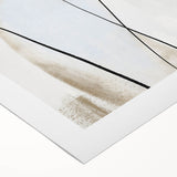 Acrylic Dining Room Artwork – Elegant Minimalist Line Art Print