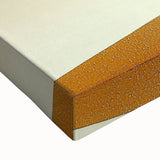 Close-up of an abstract floral design on stretched canvas, showcasing vibrant colors and intricate detailing, perfect for modern home decor. Ideal for adding a touch of elegance to any room.