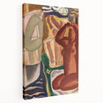Expressionist Art - Two Bathing Women in Modern Expressionism Style