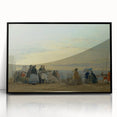 Boudin Sunset Beach Scene - Impressionist Wall Art Print